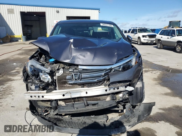 2017 Honda Pilot EX-L с VIN 5FNYF5H53HB040567, выставлен на аукционе Copart как лот 50331105 с пробегом Не указан миль и Списание • Salvage title. История ставок и продаж доступна на DreamBid. Изображение 5.