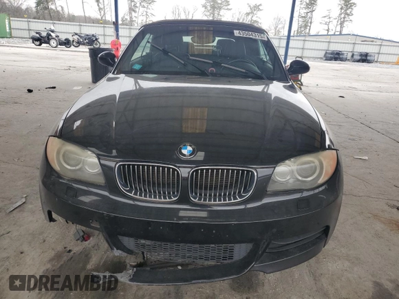 2008 BMW 1 Series 135i z VIN WBAUN93588VE94038, wystawiony jako Copart lot #43504315 z przebiegiem 80 792 mil mil oraz Szkoda całkowita • Salvage title. Historia ofert i sprzedaży dostępna na DreamBid. Obrazek 5.