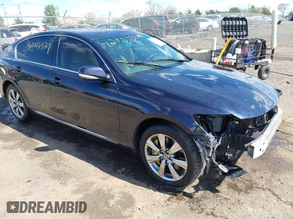 2008 Lexus GS 350 with VIN JTHCE96S980019376, listed as a IAAI auction lot 42027329 with 228,978 mi miles. Bid and sale history available at carsss.com. Image 1.
