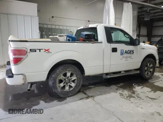 2013 Ford F-150 XL with VIN 1FTMF1EM8DFD09686, listed as a Copart auction lot 87580895 with 352,762 mi miles and Salvage Title. Bid and sale history available at DreamBid. Image 3.