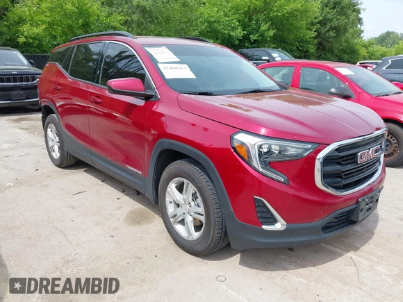 2019 GMC Terrain SLE z VIN 3GKALTEV9KL315892, wystawiony jako IAAI lot #42488363 z przebiegiem 103 869 mil mil oraz . Historia ofert i sprzedaży dostępna na DreamBid. Obrazek 1.
