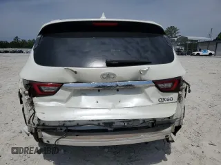 2019 Infiniti QX60 Pure с VIN 5N1DL0MN4KC532928, выставлен на аукционе Copart как лот 57218005 с пробегом 65 809 миль миль и Списание • Salvage title. История ставок и продаж доступна на DreamBid. Изображение 6.