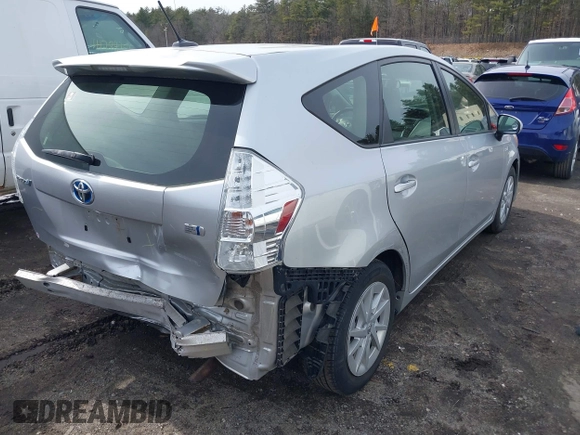 2013 Toyota Prius Two with VIN JTDZN3EU5D3255365, listed as a IAAI auction lot 41724204 with 122,264 mi miles and . Bid and sale history available at DreamBid. Image 4.