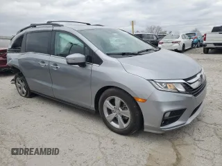 2019 Honda Odyssey EX-L z VIN 5FNRL6H73KB121127, wystawiony jako Copart lot #53118835 z przebiegiem 87 261 mil mil oraz Szkoda całkowita • Salvage title. Historia ofert i sprzedaży dostępna na DreamBid. Obrazek 4.