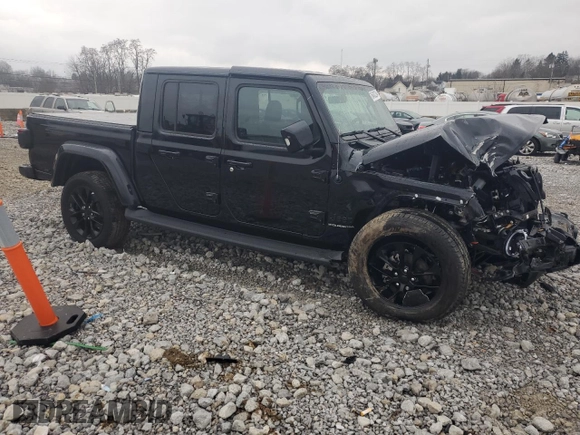 2023 Jeep Gladiator High Altitude z VIN 1C6HJTFG0PL571882, wystawiony jako Copart lot #86482234 z przebiegiem Nie podano mil oraz Szkoda całkowita • Salvage title. Historia ofert i sprzedaży dostępna na DreamBid. Obrazek 4.