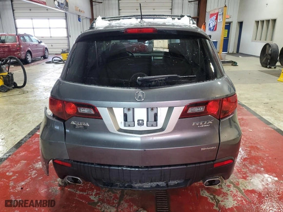 2012 Acura RDX Tech Pkg with VIN 5J8TB1H56CA001456, listed as a Copart auction lot 45643145 with 165,048 mi miles and Salvage Title. Bid and sale history available at carsss.com. Image 6.