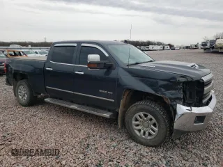 2018 Chevrolet Silverado 3500HD LTZ with VIN 1GC4K0CY0JF136639, listed as a Copart auction lot 79221164 with 124,871 mi miles and Salvage Title. Bid and sale history available at DreamBid. Image 4.