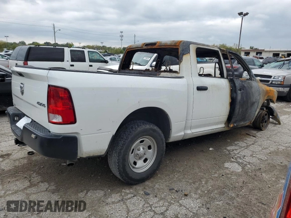 2019 Ram 1500 Tradesman with VIN 3C6RR7KG6KG674384, listed as a Copart auction lot 81525714 with Not provided miles and Non repairable. Bid and sale history available at DreamBid. Image 3.