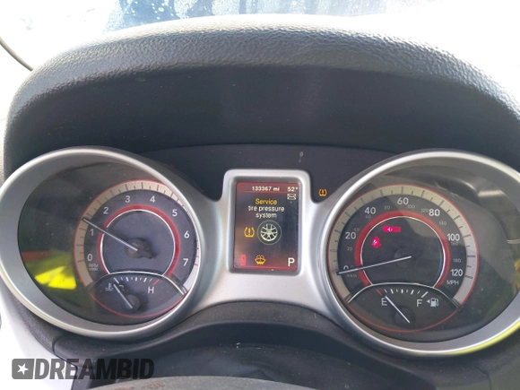 2017 Dodge Journey SE with VIN 3C4PDCAB0HT701222, listed as a IAAI auction lot 41770114 with 133,367 mi miles and . Bid and sale history available at DreamBid. Image 7.