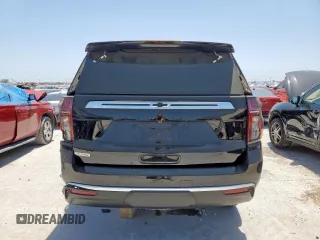 2023 Chevrolet Tahoe Commercial with VIN 1GNSCLEDXPR447042, listed as a Copart auction lot 52399275 with 22,205 mi miles and Salvage title. Bid and sale history available at DreamBid. Image 6.