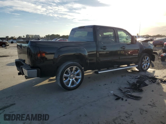 2010 GMC Sierra 1500 SLT with VIN 3GTRCWE03AG287390, listed as a Copart auction lot 87533655 with 163,253 mi miles and Salvage title. Bid and sale history available at DreamBid. Image 3.