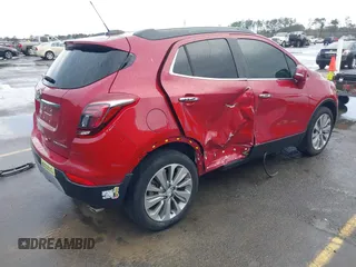 2018 Buick Encore Preferred with VIN KL4CJASB7JB701262, listed as a IAAI auction lot 41717933 with 55,321 mi miles. Bid and sale history available at carsss.com. Image 4.