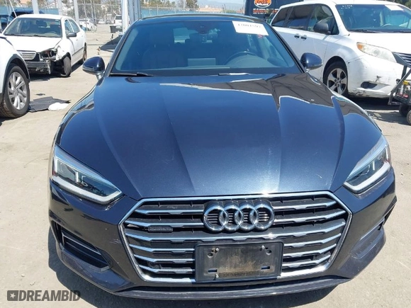 2018 Audi A5 Sportback Premium Plus with VIN WAUBNCF58JA119812, listed as a IAAI auction lot 42001597 with 55,396 mi miles. Bid and sale history available at carsss.com. Image 12.