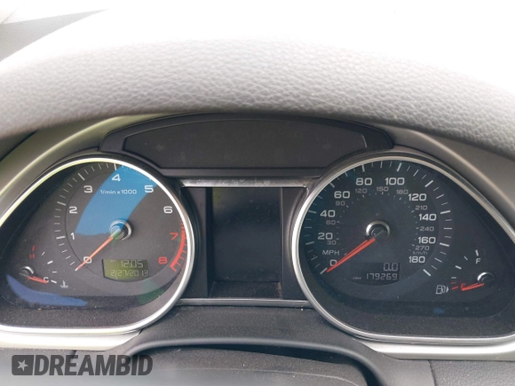 2014 Audi Q7 Premium Plus with VIN WA1LGAFE5ED013547, listed as a IAAI auction lot 42290048 with 179,269 mi miles and . Bid and sale history available at DreamBid. Image 7.