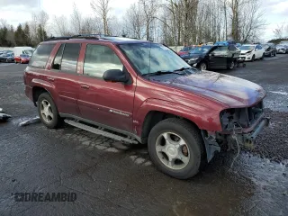 2004 Chevrolet TrailBlazer LT with VIN 1GNDT13S042383001, listed as a Copart auction lot 45517995 with 124,418 mi miles and Salvage Title. Bid and sale history available at carsss.com. Image 4.