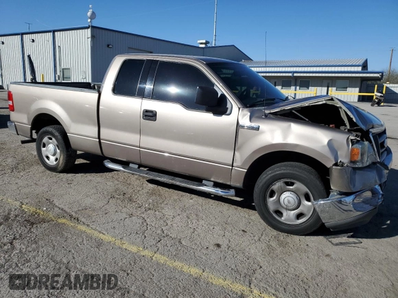 2004 Ford F-150 STX with VIN 1FTRX12W04KD93065, listed as a Copart auction lot 47493935 with 90,592 mi miles and Salvage Title. Bid and sale history available at carsss.com. Image 4.