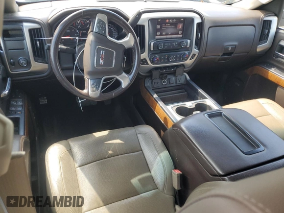 2014 GMC Sierra 1500 SLT with VIN 3GTP1VEC7EG485851, listed as a Copart auction lot 52420915 with 209,806 mi miles and Salvage title. Bid and sale history available at DreamBid. Image 8.
