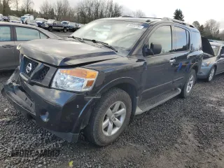 2014 Nissan Armada Platinum z VIN 5N1AA0NDXEN612712, wystawiony jako Copart lot #86652794 z przebiegiem 78 374 mil mil oraz Szkoda całkowita • Salvage title. Historia ofert i sprzedaży dostępna na DreamBid. Obrazek 1.
