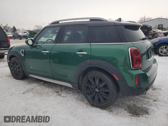 2024 MINI Countryman Cooper S with VIN WMZ83BR03R3R44993, listed as a Copart auction lot 41497885 with 21,634 mi miles and Salvage Title. Bid and sale history available at carsss.com. Image 2.