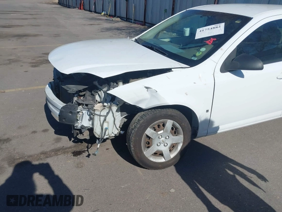 2006 Chevrolet Cobalt LS with VIN 1G1AK58FX67751975, listed as a IAAI auction lot 41754882 with 114,485 mi miles and . Bid and sale history available at DreamBid. Image 6.