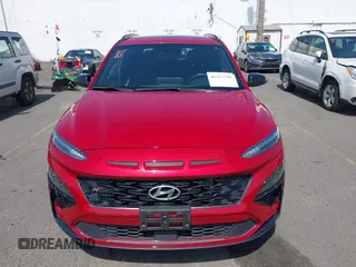 2022 Hyundai Kona N Line with VIN KM8K3CA3XNU798240, listed as a IAAI auction lot 42117790 with 34,276 mi miles and . Bid and sale history available at DreamBid. Image 12.