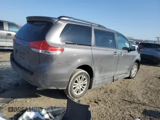 2014 Toyota Sienna XLE with VIN 5TDYK3DC5ES431148, listed as a Copart auction lot 43571065 with 82,854 mi miles and Salvage Title. Bid and sale history available at carsss.com. Image 3.