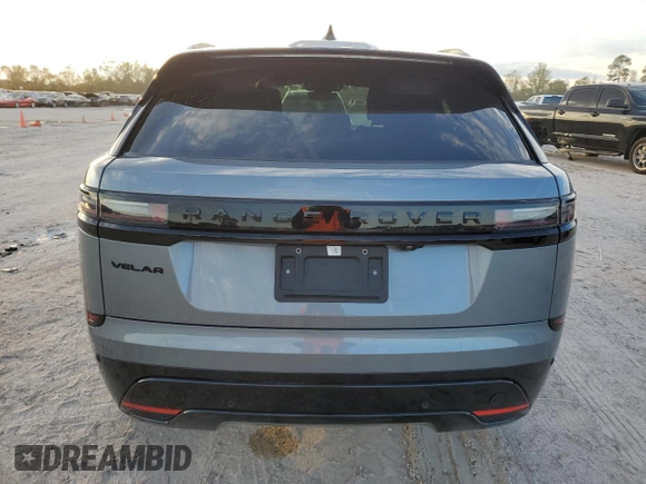 2024 Land Rover Range Rover Velar Dynamic SE with VIN SALYL2EX9RA374411, listed as a Copart auction lot 84214554 with 8,090 mi miles and Non repairable. Bid and sale history available at DreamBid. Image 6.