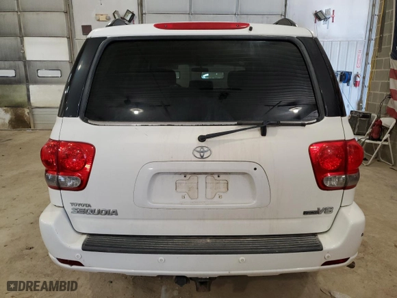2005 Toyota Sequoia SR5 with VIN 5TDZT34A45S260652, listed as a Copart auction lot 49006335 with 307,099 mi miles and Clean Title. Bid and sale history available at carsss.com. Image 6.