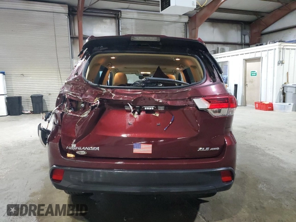2019 Toyota Highlander SE z VIN 5TDJZRFH8KS918297, wystawiony jako Copart lot #53847475 z przebiegiem 50 672 mil mil oraz Szkoda całkowita • Salvage title. Historia ofert i sprzedaży dostępna na DreamBid. Obrazek 6.