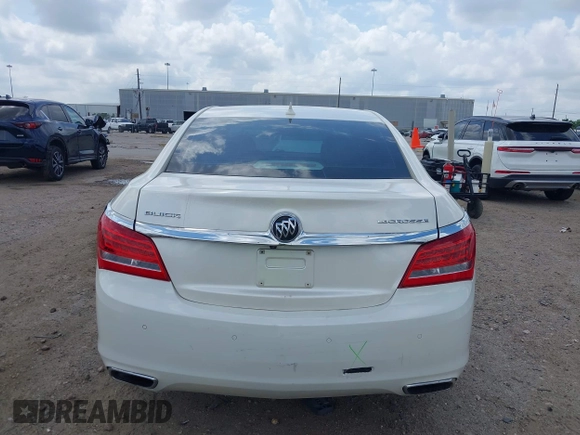 2014 Buick LaCrosse Leather with VIN 1G4GB5G32EF151766, listed as a IAAI auction lot 42071781 with 108,136 mi miles. Bid and sale history available at carsss.com. Image 17.