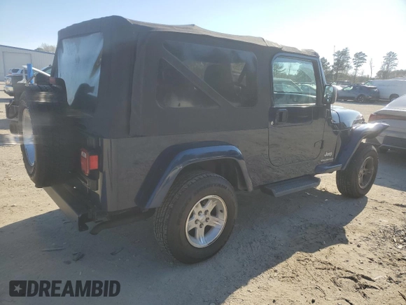 2006 Jeep Wrangler Unlimited LWB with VIN 1J4FA44S56P722617, listed as a Copart auction lot 50747255 with 64,172 mi miles and Salvage Title. Bid and sale history available at carsss.com. Image 3.