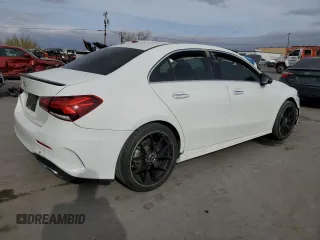 2019 Mercedes-Benz A 220 with VIN WDD3G4EB6KW011164, listed as a Copart auction lot 83501614 with Not Provided miles and Clean Title. Bid and sale history available at DreamBid. Image 3.