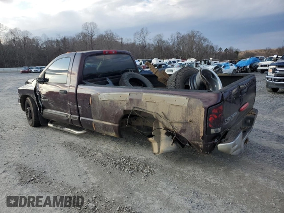 2004 Dodge Ram 3500 SLT with VIN 3D7MA46C34G254929, listed as a Copart auction lot 42400195 with 152,283 mi miles and Salvage Title. Bid and sale history available at carsss.com. Image 2.