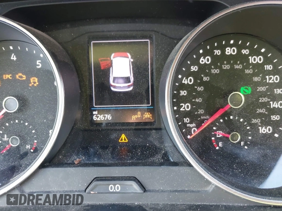 2020 Volkswagen Tiguan S with VIN 3VV1B7AXXLM036994, listed as a IAAI auction lot 42643035 with 62,676 mi miles and . Bid and sale history available at DreamBid. Image 7.
