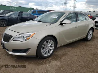 2015 Buick Regal with VIN 2G4GK5EXXF9127005, listed as a Copart auction lot 58827695 with 59,636 mi miles and Salvage title. Bid and sale history available at DreamBid. Image 1.
