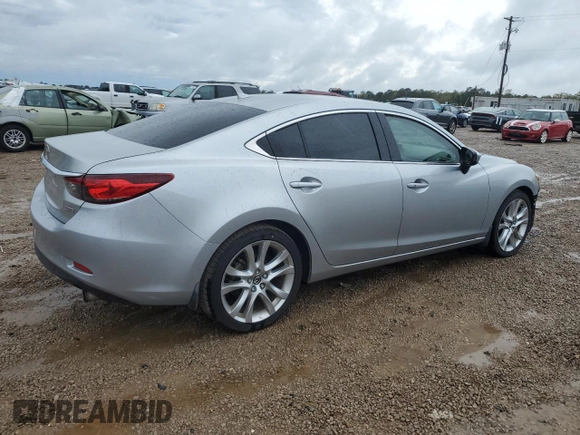 2016 Mazda Mazda6 i Touring with VIN JM1GJ1V5XG1400612, listed as a Copart auction lot 47528705 with 160,083 mi miles and Salvage Title. Bid and sale history available at carsss.com. Image 3.