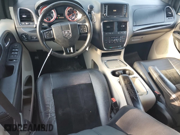 2017 Dodge Grand Caravan SXT with VIN 2C4RDGCGXHR630283, listed as a Copart auction lot 52793665 with 157,673 mi miles and Salvage Title. Bid and sale history available at DreamBid. Image 8.