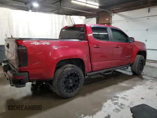 2021 Chevrolet Colorado 4WD Work Truck with VIN 1GCGTBEN9M1142692, listed as a Copart auction lot 51761695 with 75,374 mi miles and Salvage title. Bid and sale history available at DreamBid. Image 3.