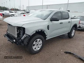 2024 Ford Ranger XL with VIN 1FTER4BH0RLE54346, listed as a IAAI auction lot 41160301 with 2,280 mi miles. Bid and sale history available at carsss.com. Image 2.