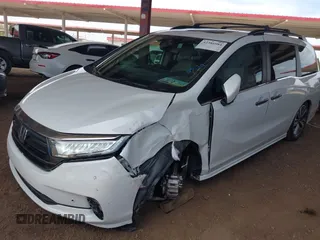 2021 Honda Odyssey Touring z VIN 5FNRL6H85MB034888, wystawiony jako IAAI lot #42386984 z przebiegiem 40 514 mil mil oraz . Historia ofert i sprzedaży dostępna na DreamBid. Obrazek 6.