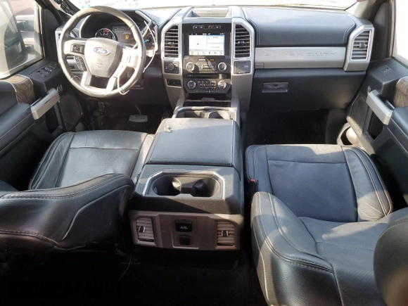 2017 Ford Super Duty F-250 SRW Lariat with VIN 1FT7W2BT9HEC27833, listed as a Copart auction lot 52806075 with 250,026 mi miles and Clean Title. Bid and sale history available at carsss.com. Image 8.