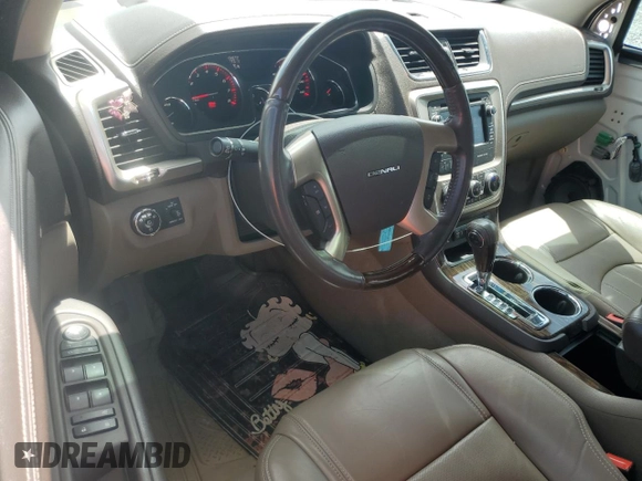 2013 GMC Acadia Denali z VIN 1GKKRTKD8DJ239901, wystawiony jako Copart lot #51681815 z przebiegiem 87 373 mil mil oraz Szkoda całkowita • Salvage title. Historia ofert i sprzedaży dostępna na DreamBid. Obrazek 8.