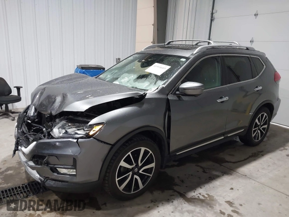 2017 Nissan Rogue SL with VIN JN8AT2MT0HW150120, listed as a IAAI auction lot 41914603 with 65,047 mi miles and . Bid and sale history available at DreamBid. Image 17.