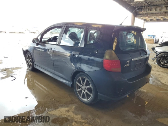2007 Honda Fit Sport with VIN JHMGD37627S014509, listed as a Copart auction lot 49285265 with 262,435 mi miles and Salvage Title. Bid and sale history available at carsss.com. Image 2.