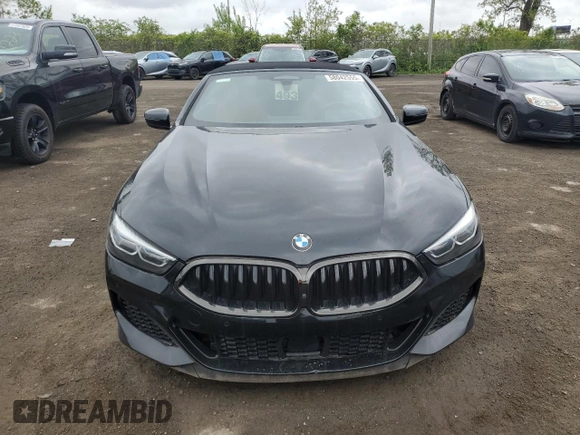 2019 BMW 8 Series M850i xDrive with VIN WBAFY4C51KBX39240, listed as a Copart auction lot 58042555 with 23,014 mi miles and Non repairable. Bid and sale history available at DreamBid. Image 5.