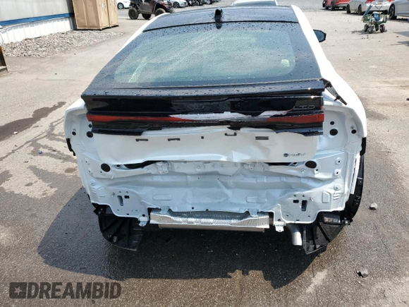 2024 Toyota Prius LE with VIN JTDADABU7R3018666, listed as a Copart auction lot 60286835 with 361 mi miles and Salvage title. Bid and sale history available at DreamBid. Image 6.