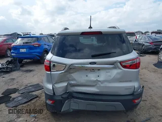 2019 Ford EcoSport Titanium with VIN MAJ6S3KL1KC267698, listed as a IAAI auction lot 41502722 with 83,673 mi miles and . Bid and sale history available at DreamBid. Image 16.
