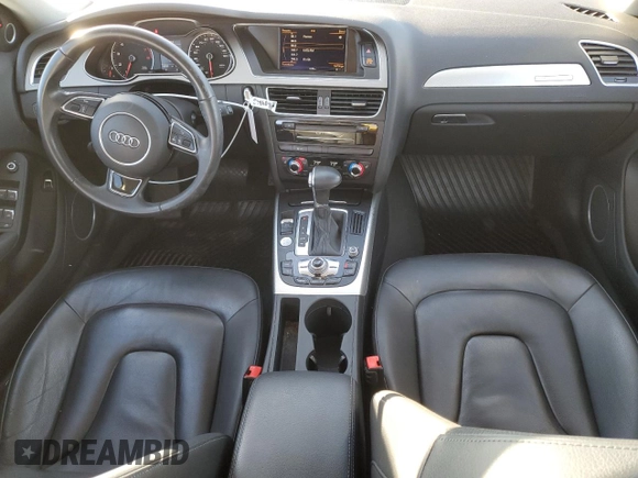 2015 Audi A4 Premium Plus with VIN WAUFFAFL2FN002342, listed as a Copart auction lot 87968965 with 66,300 mi miles and Salvage Title. Bid and sale history available at carsss.com. Image 8.