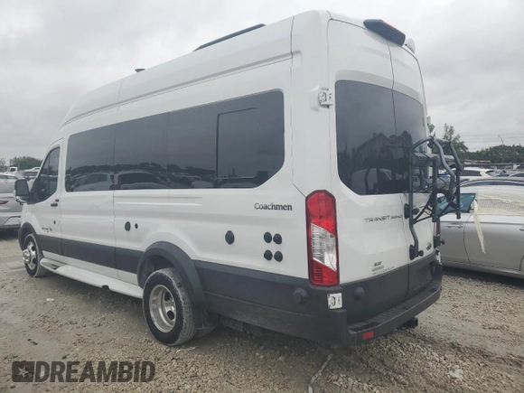 2020 Ford Transit with VIN 1FTRS4UG5LKB62120, listed as a Copart auction lot 42505275 with 27,498 mi miles and Non Repairable. Bid and sale history available at DreamBid. Image 2.