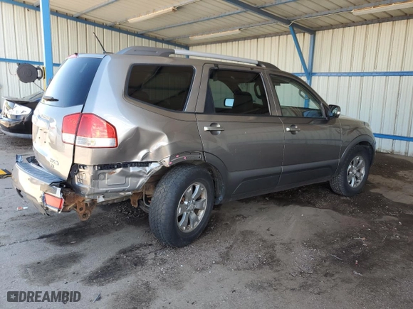 2009 Kia Borrego EX with VIN KNDJH741295029900, listed as a Copart auction lot 66734114 with 134,652 mi miles and Salvage Title. Bid and sale history available at carsss.com. Image 3.